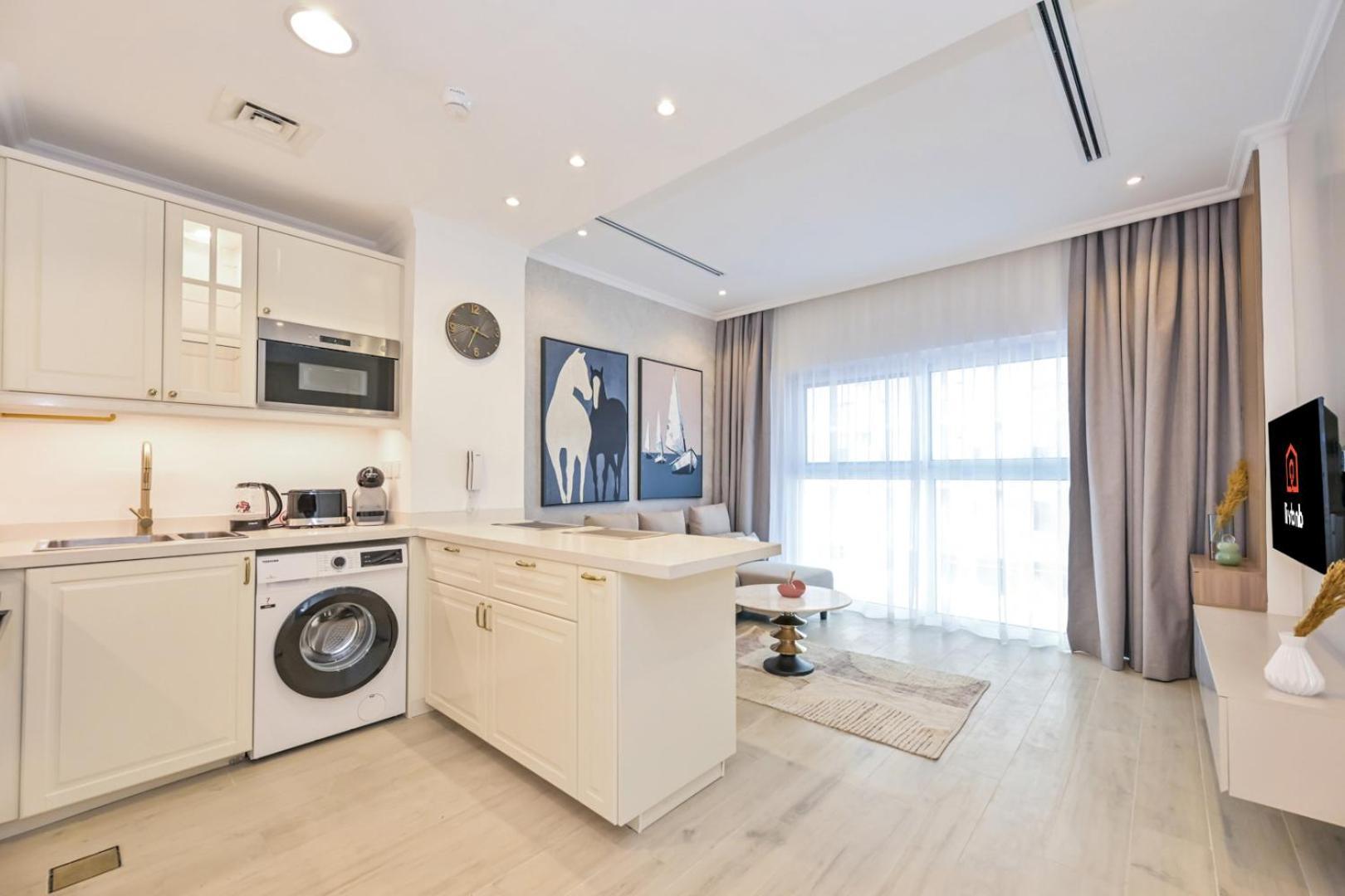 Appartement Livbnb-radiant, Upgraded 1b Unit In District 14, Jvc Dubai